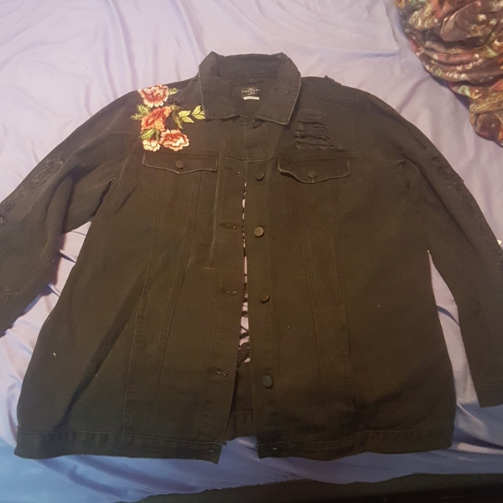 Jean black jacket